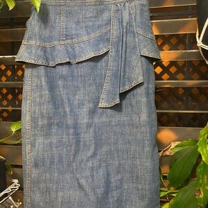 Denim Blue Women's Skirt
